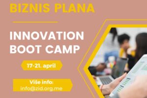 Poziv za učešće na „Innovation Boot Camp-u“